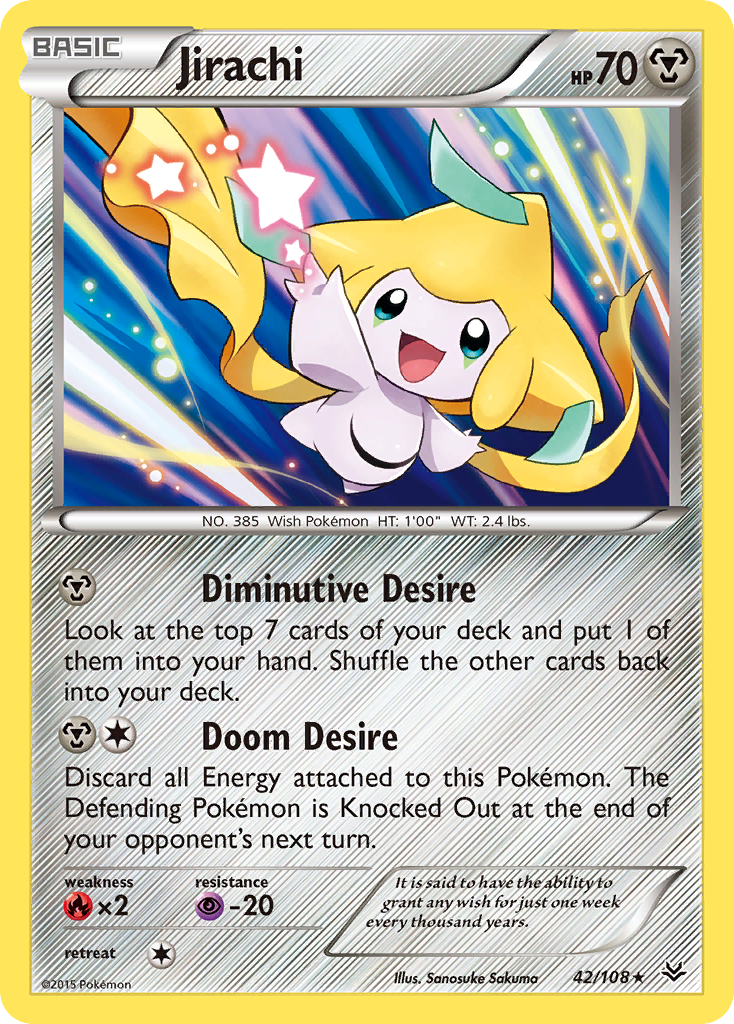 Jirachi (42/108) [XY: Roaring Skies] | GnG Games