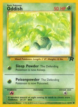 Oddish (63/82) [Team Rocket Unlimited] | GnG Games