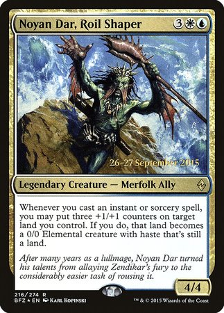 Noyan Dar, Roil Shaper [Battle for Zendikar Promos] | GnG Games