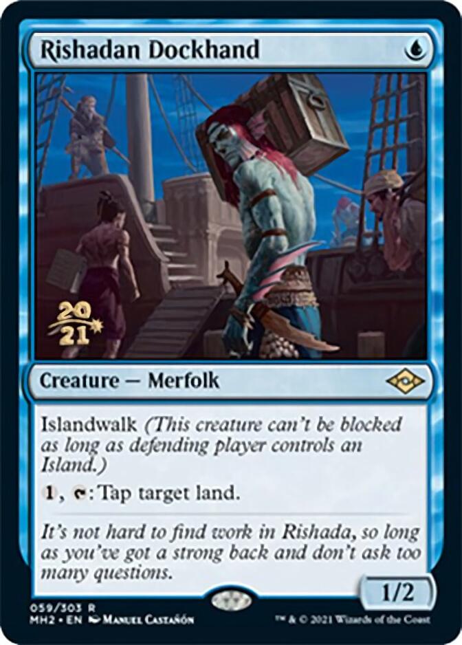 Rishadan Dockhand [Modern Horizons 2 Prerelease Promos] | GnG Games