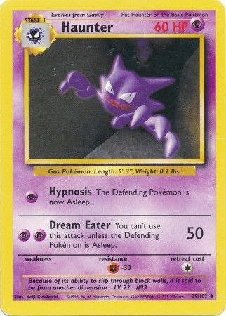 Haunter (29/102) [Base Set Unlimited] | GnG Games