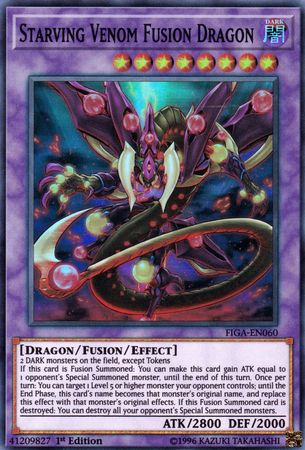 Starving Venom Fusion Dragon [FIGA-EN060] Super Rare | GnG Games