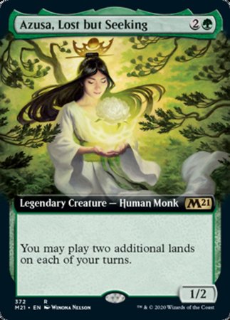 Azusa, Lost but Seeking (Extended Art) [Core Set 2021] | GnG Games