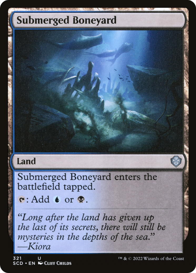 Submerged Boneyard [Starter Commander Decks] | GnG Games