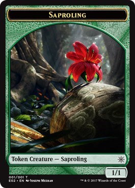 Saproling // Treasure (010) Double-sided Token [Explorers of Ixalan] | GnG Games