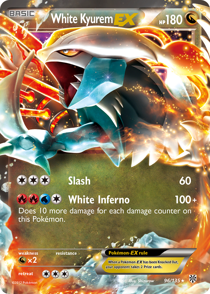 White Kyurem EX (96/135) [Black & White: Plasma Storm] | GnG Games