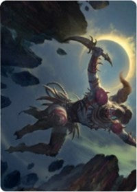 Nighthawk Scavenger Art Card [Zendikar Rising Art Series] | GnG Games