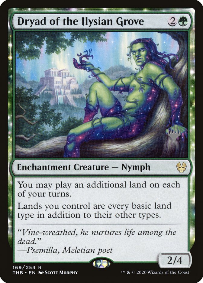 Dryad of the Ilysian Grove (Promo Pack) [Theros Beyond Death Promos] | GnG Games