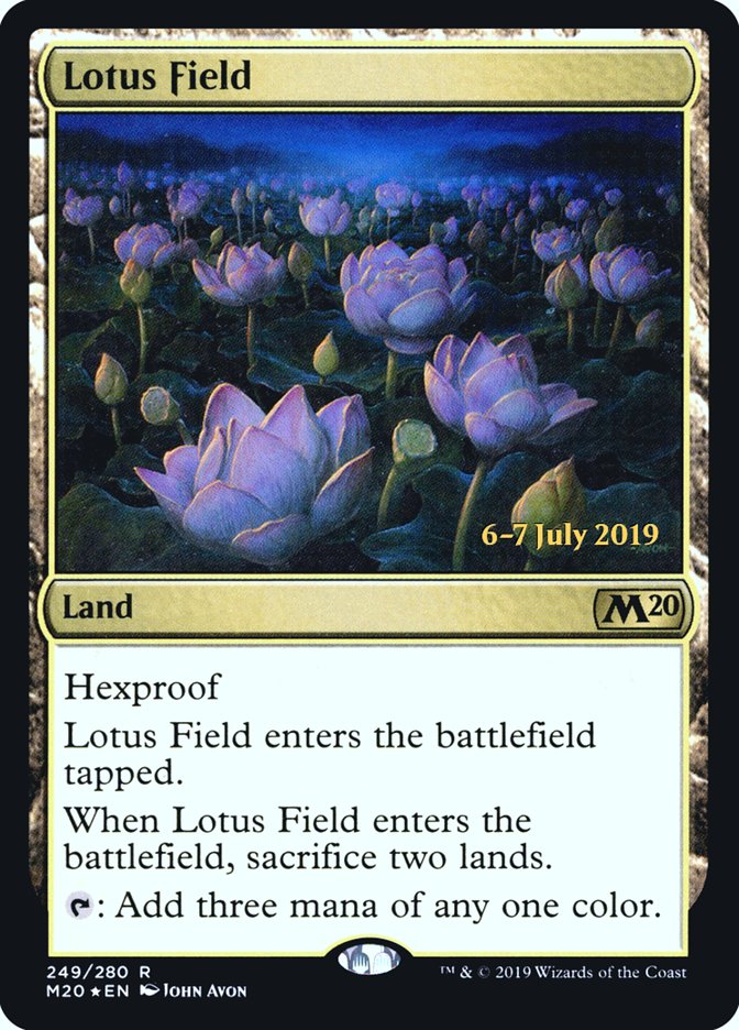 Lotus Field  [Core Set 2020 Prerelease Promos] | GnG Games
