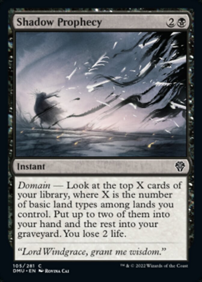 Shadow Prophecy [Dominaria United] | GnG Games