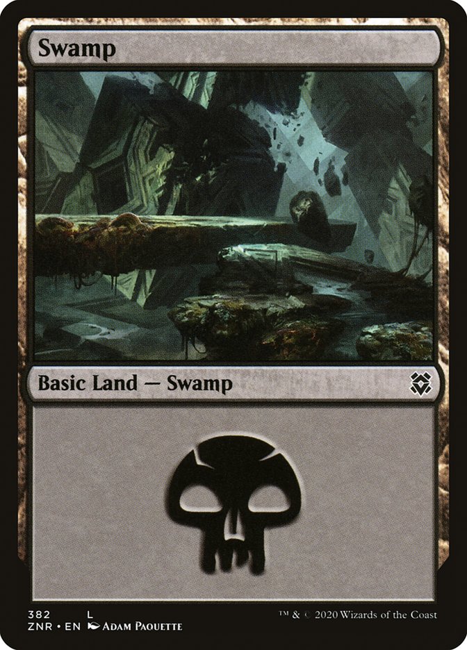 Swamp (382) [Zendikar Rising] | GnG Games