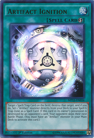 Artifact Ignition [MP15-EN034] Ultra Rare | GnG Games