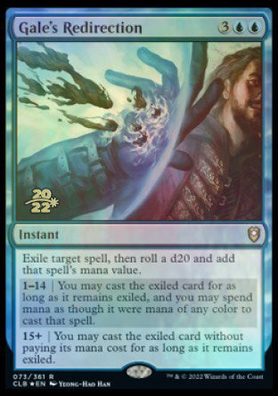 Gale's Redirection [Commander Legends: Battle for Baldur's Gate Prerelease Promos] | GnG Games