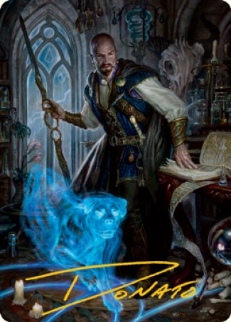 Mordenkainen Art Card (Gold-Stamped Signature) [Dungeons & Dragons: Adventures in the Forgotten Realms Art Series] | GnG Games