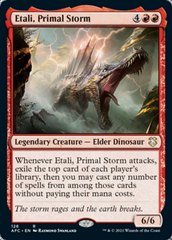 Etali, Primal Storm [Dungeons & Dragons: Adventures in the Forgotten Realms Commander] | GnG Games