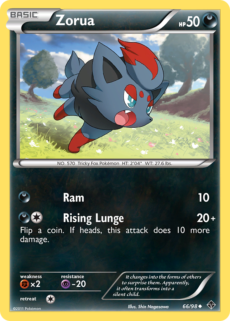 Zorua (66/98) [Black & White: Emerging Powers] | GnG Games