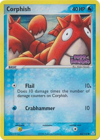 Corphish (63/110) (Stamped) [EX: Holon Phantoms] | GnG Games