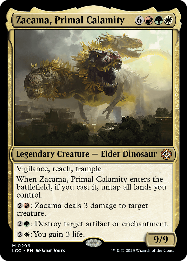 Zacama, Primal Calamity [The Lost Caverns of Ixalan Commander] | GnG Games