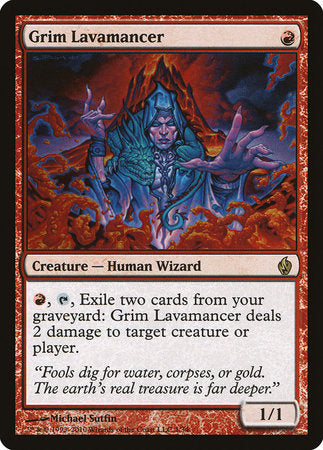 Grim Lavamancer [Premium Deck Series: Fire and Lightning] | GnG Games