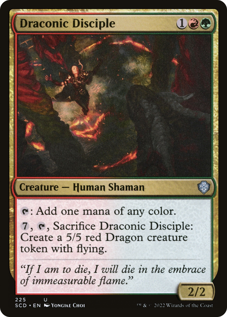 Draconic Disciple [Starter Commander Decks] | GnG Games