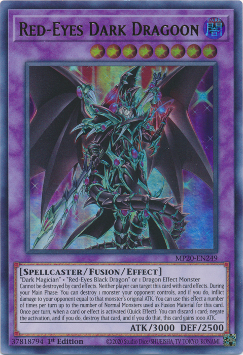 Red-Eyes Dark Dragoon [MP20-EN249] Ultra Rare | GnG Games