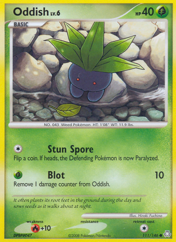 Oddish (111/146) [Diamond & Pearl: Legends Awakened] | GnG Games