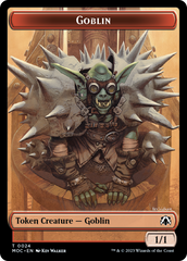 Goblin // Sliver Double-Sided Token [March of the Machine Commander Tokens] | GnG Games