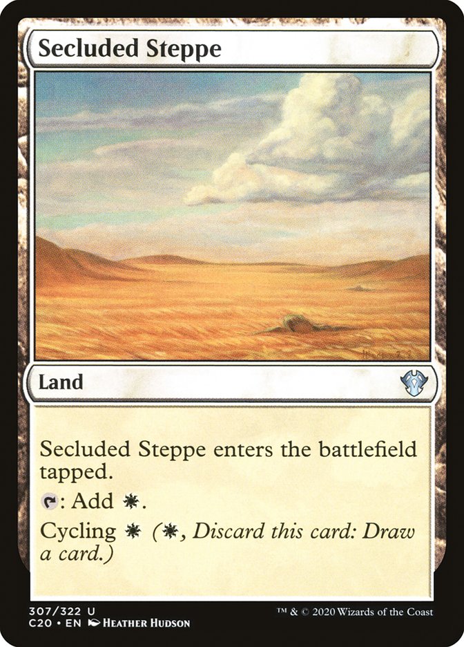 Secluded Steppe [Commander 2020] | GnG Games