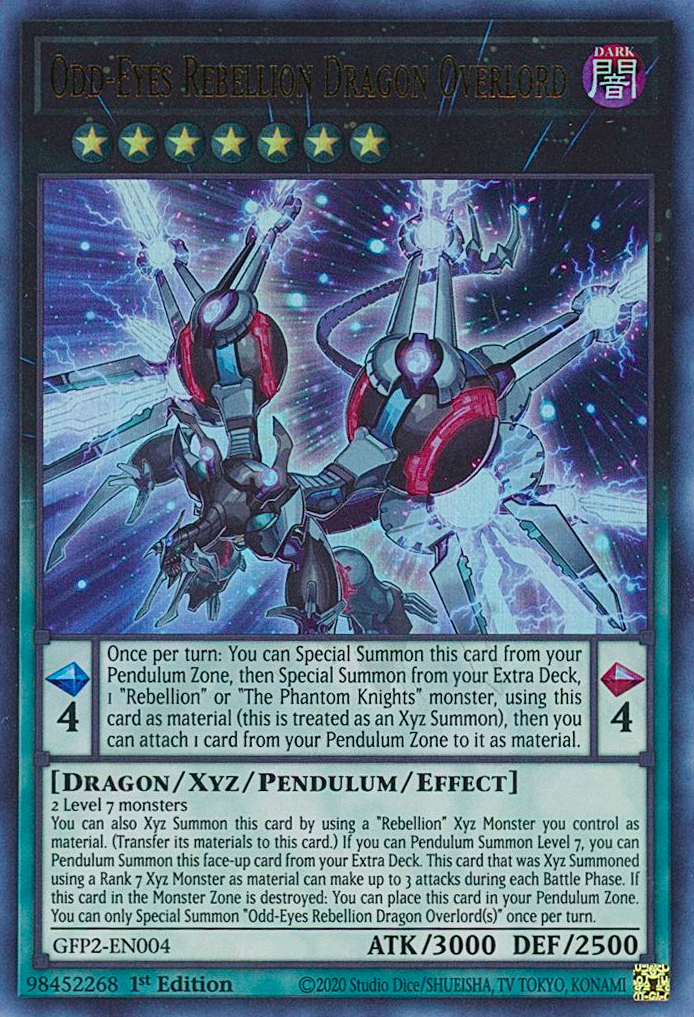 Odd-Eyes Rebellion Dragon Overlord [GFP2-EN004] Ultra Rare | GnG Games