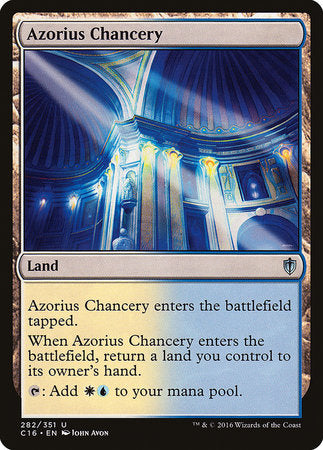 Azorius Chancery [Commander 2016] | GnG Games