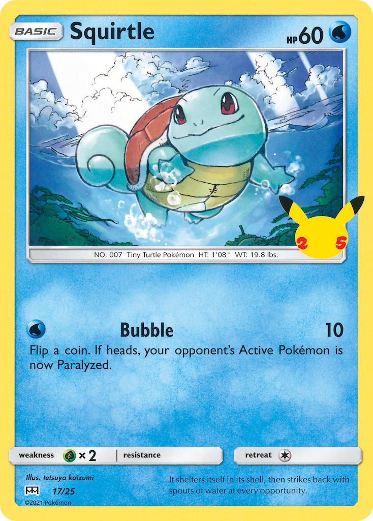 Squirtle (17/25) [McDonald's 25th Anniversary] | GnG Games