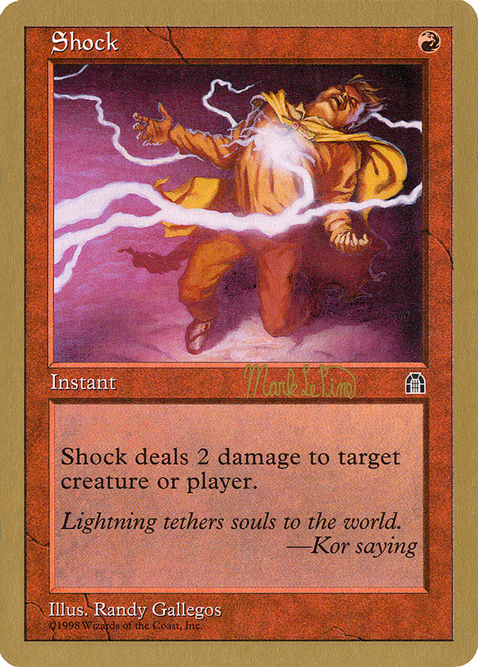 Shock (Mark Le Pine) [World Championship Decks 1999] | GnG Games