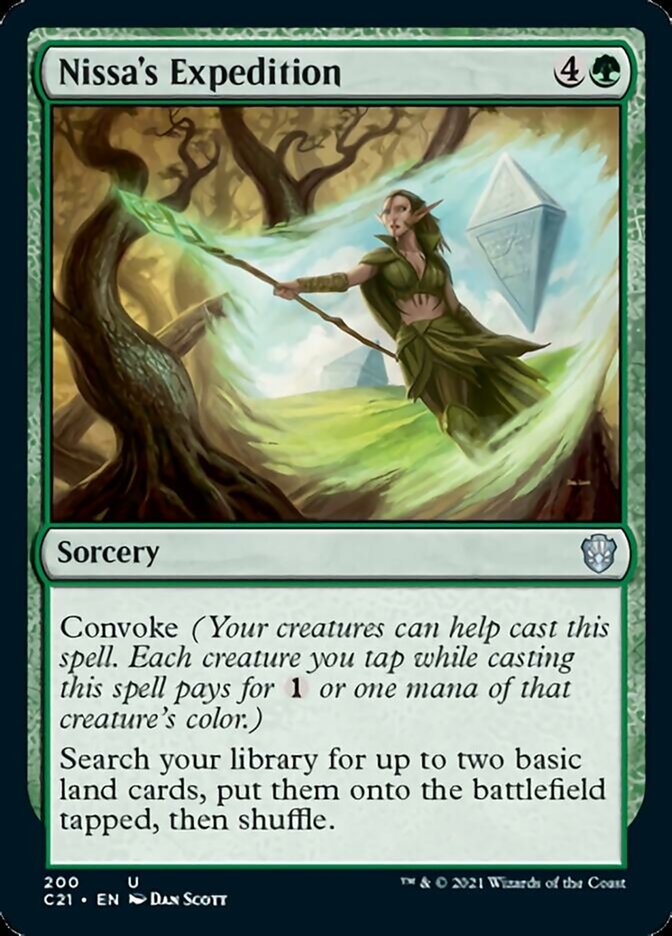 Nissa's Expedition [Commander 2021] | GnG Games