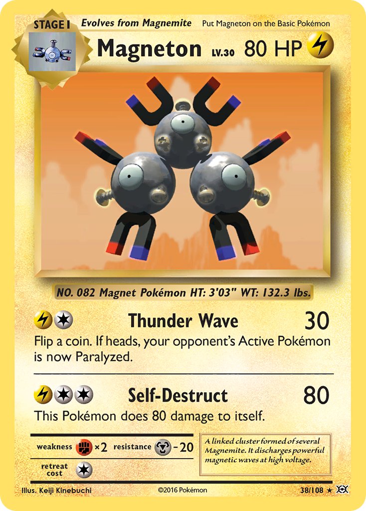 Magneton (38/108) (Theme Deck Exclusive) [XY: Evolutions] | GnG Games