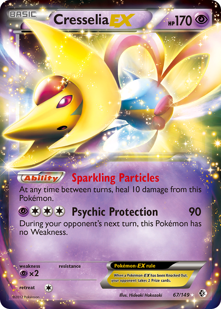 Cresselia EX (67/149) [Black & White: Boundaries Crossed] | GnG Games