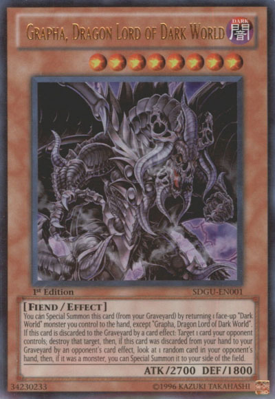 Grapha, Dragon Lord of Dark World [SDGU-EN001] Ultra Rare | GnG Games