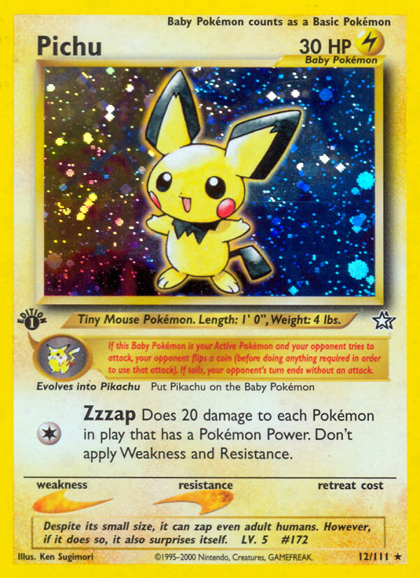 Pichu (12/111) [Neo Genesis 1st Edition] | GnG Games