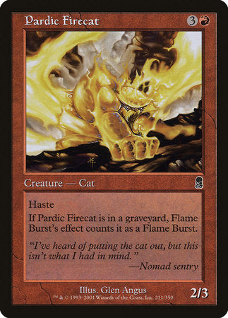 Pardic Firecat [Odyssey] | GnG Games