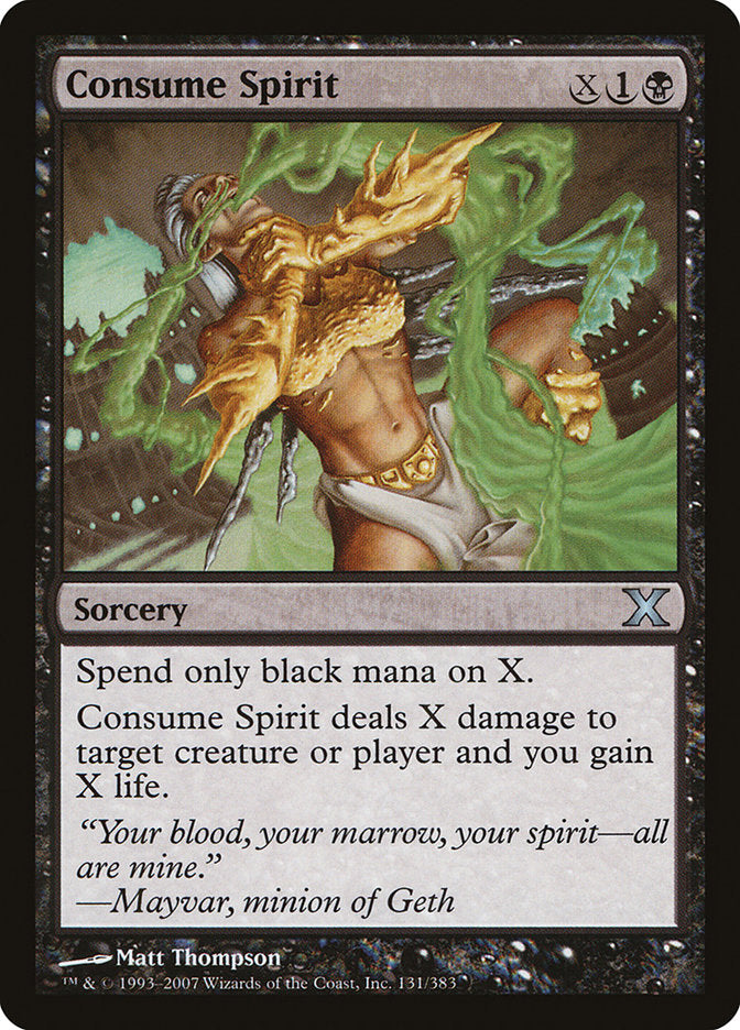 Consume Spirit [Tenth Edition] | GnG Games