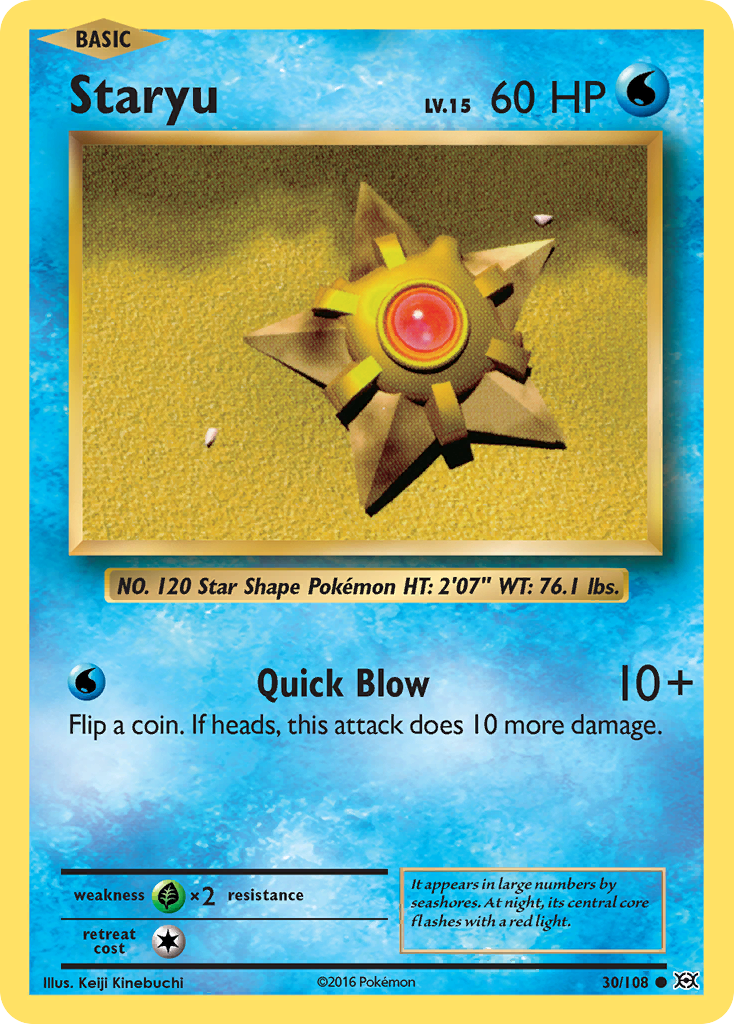 Staryu (30/108) [XY: Evolutions] | GnG Games