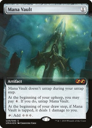 Mana Vault [Ultimate Box Topper] | GnG Games