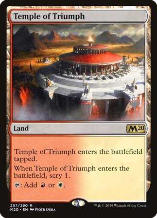 Temple of Triumph [Core Set 2020 Promos] | GnG Games