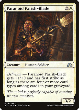 Paranoid Parish-Blade [Shadows over Innistrad] | GnG Games