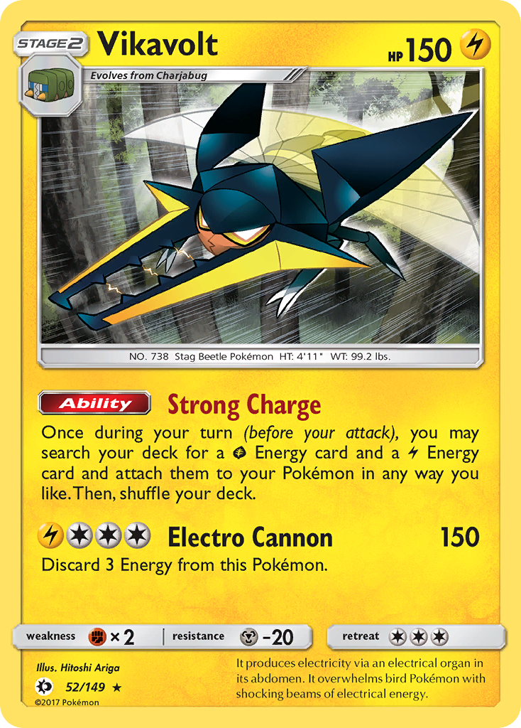 Vikavolt (52/149) [Sun & Moon: Base Set] | GnG Games