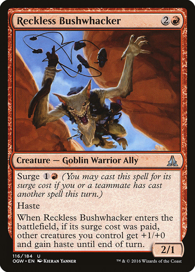 Reckless Bushwhacker [Oath of the Gatewatch] | GnG Games