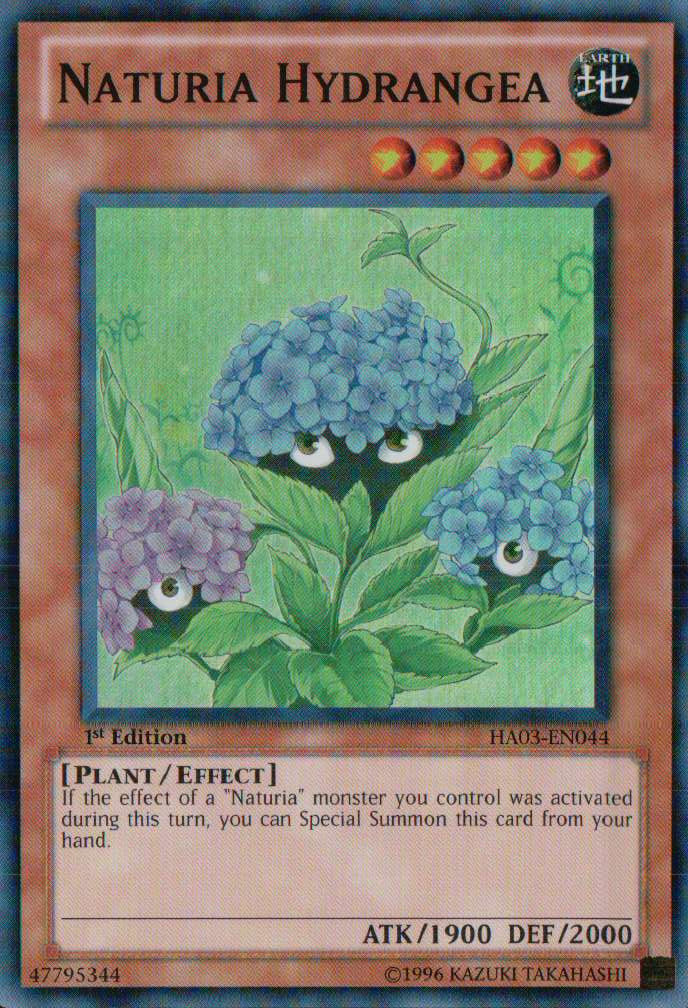 Naturia Hydrangea [HA03-EN044] Super Rare | GnG Games