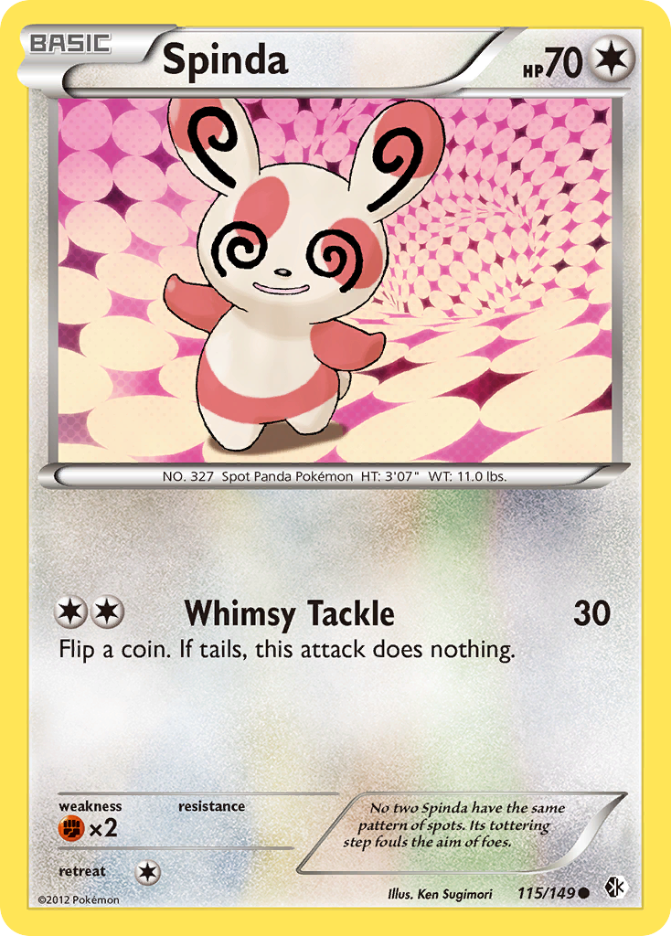 Spinda (115/149) [Black & White: Boundaries Crossed] | GnG Games