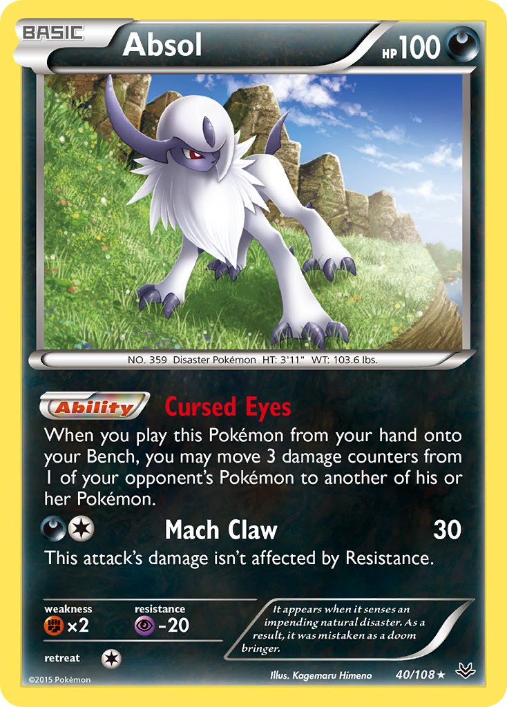 Absol (40/108) [XY: Roaring Skies] | GnG Games