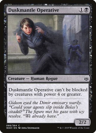 Duskmantle Operative [War of the Spark] | GnG Games