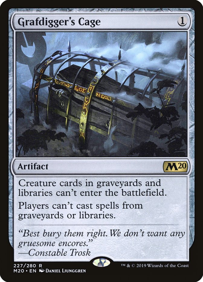 Grafdigger's Cage [Core Set 2020] | GnG Games